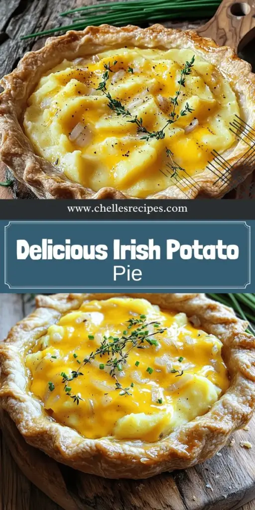 Discover the joy of cooking with this delicious and simple Irish potato pie recipe! Filled with creamy Yukon gold potatoes, sharp cheddar cheese, and flavorful herbs, this comforting dish is perfect for beginners and seasoned chefs alike. Enjoy it as is or explore fun variations to suit your taste. Ready to whip up a heartwarming meal? Click through for the full recipe and delight in this comforting taste of Ireland!