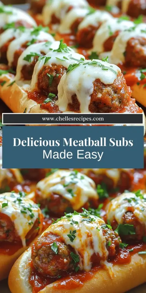 Craving a delicious and fun meal? Discover how to make homemade meatball subs that are sure to please everyone! This easy recipe guides you through selecting the best meats, sauces, and sides, while offering tips for crafting the perfect meatballs. Get ready to assemble these flavorful sandwiches and impress your family with your cooking skills. Click to explore the full recipe and start your meatball sub adventure today!