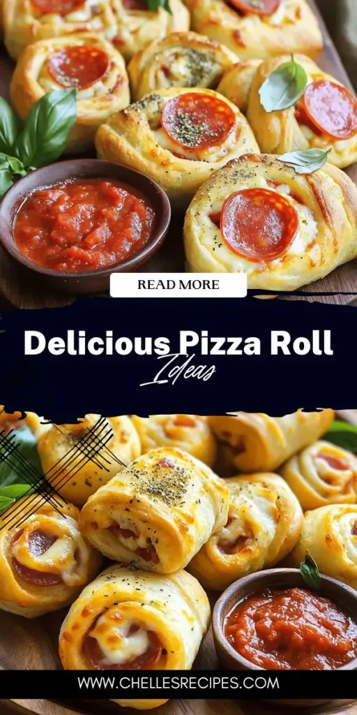 Dive into a world of flavor with these delicious pizza roll recipes that delight your taste buds! From classic cheese and pepperoni to unique spicy and healthy options, learn how to make mouthwatering homemade pizza rolls easily. Perfect for any snack craving, these recipes come with pro tips for cooking and pairing with tasty dipping sauces. Click through to explore all the creative variations and elevate your next snack time!