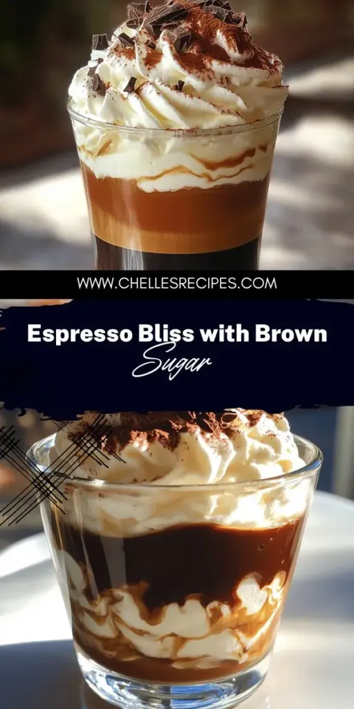 Elevate your daily coffee ritual with the Espresso Delight with a Twist of Brown Sugar. This luscious drink combines rich espresso and creamy toppings with the deep sweetness of brown sugar, creating a truly indulgent experience. Explore simple ingredients, preparation tips, and creative variations to impress friends and family. Ready to take your coffee game to the next level? Click through for the full recipe and start brewing your perfect cup today!