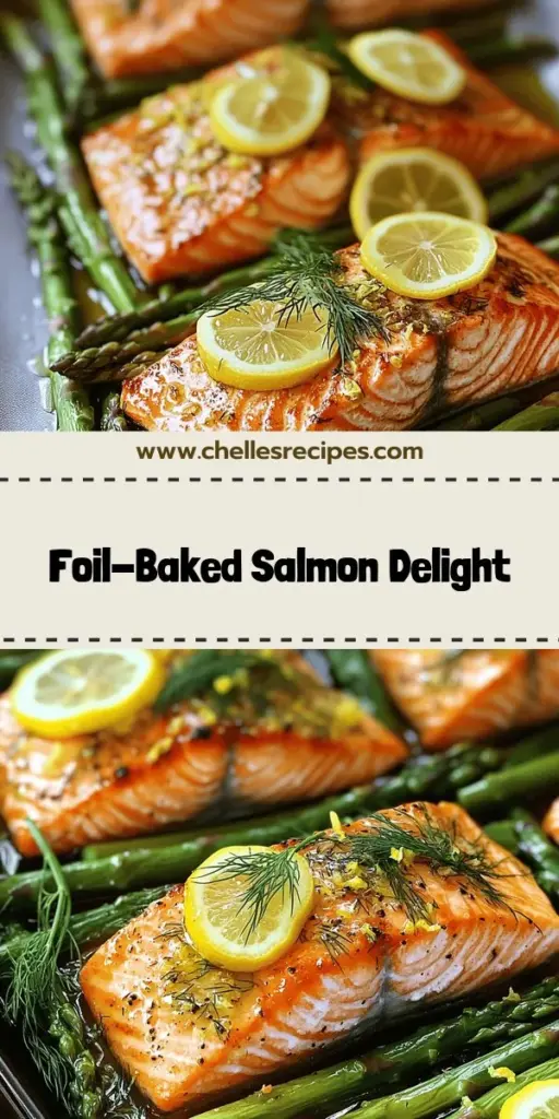 Discover a quick and healthy meal idea with Baked Salmon in Foil with Asparagus! This delicious recipe is packed with nutrients and flavor, making it perfect for busy weeknights. Learn how to select fresh salmon and asparagus, prepare them effortlessly, and customize the dish to suit your palate. Enjoy a wholesome dinner with minimal cleanup! Click through for the full recipe and elevate your mealtime with this tasty, nutritious dish!