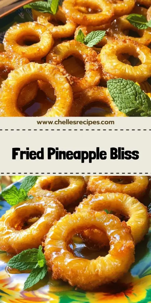 Indulge in the tropical goodness of fried pineapple rings, a delicious snack that adds an exciting twist to your fruit cravings! This easy fried pineapple rings recipe combines sweet, crispy textures that are sure to impress your guests. Discover the health benefits of pineapple and creative serving ideas that elevate your snack time to a whole new level. Click through to explore how to make this delightful treat and bring a taste of the tropics to your kitchen!