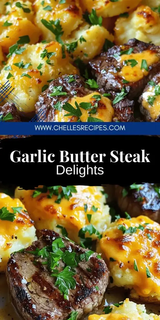 Craving a delicious, quick dinner? Discover how to make Garlic Butter Steak Bites with Crispy Cheddar Smashed Potatoes in just 50 minutes! This simple recipe features tender steak bites infused with rich garlic flavor, paired perfectly with crunchy, cheesy potatoes. Learn essential cooking tips, ingredient choices, and delicious variations to impress your family and friends. Click through to explore the full recipe and elevate your dinner game!