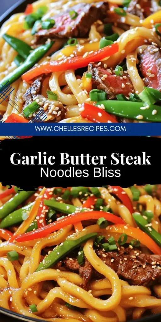 Discover how to make Garlic Butter Steak Lightning Noodles, a quick and delicious meal that's perfect for any night! This easy recipe combines tender sirloin steak with silky udon noodles in a rich garlic butter sauce. Plus, you'll learn tips on choosing the best steak cut and customizing your dish with fresh veggies. Don't miss out on this culinary delight – click through to explore the full recipe and elevate your dinner game!