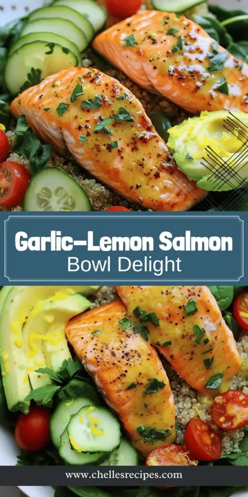 Elevate your dinner with the Epic Garlic-Lemon Salmon Power Bowl! This delicious recipe combines fresh salmon marinated in zesty garlic and lemon, paired with vibrant veggies and protein-rich quinoa. It's a nourishing and easy meal perfect for any night. Discover cooking tips, ingredient benefits, and how to customize this bowl for your taste. Click through to explore the full recipe and transform your dinner routine today!