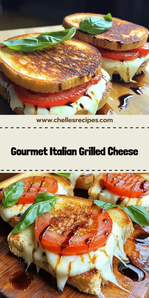 Elevate your snack time with flavorful and unique Italian Grilled Cheese Sandwiches! Discover how to transform this classic comfort food into a gourmet treat that bursts with vibrant Italian flavors. From fresh mozzarella and ripe tomatoes to fragrant basil, learn the essential ingredients and easy steps for the perfect melt. Dive into mouthwatering variations and delicious pairings. Click through to explore the full recipe and impress your taste buds today!