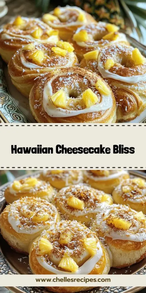 Indulge in the deliciousness of King’s Hawaiian Cheesecake Danish, a creamy, sweet treat that will leave everyone wanting more. This unique dessert combines the soft texture of King’s Hawaiian rolls with rich cream cheese and tropical pineapple, making it perfect for any occasion. Ready in just 40 minutes, it’s easy to make and delightful to serve. Click through for the full recipe and impress your guests with this irresistible dessert!