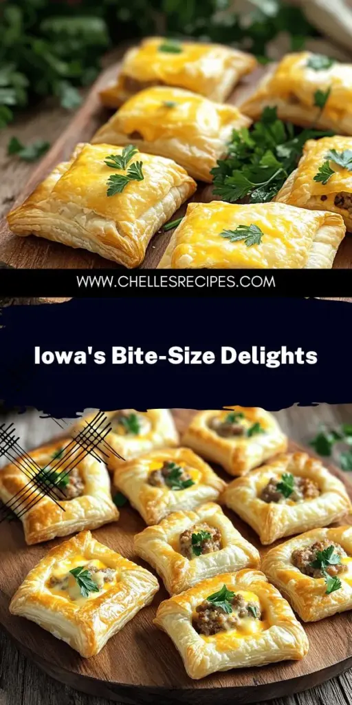 Elevate your gatherings with delicious Iowa Party Bites! These tasty, bite-sized treats capture the essence of Iowa cuisine and are perfect for impressing your guests. Discover easy recipes packed with flavor, from savory sausage bites to creative twists using fresh ingredients. Whether it's a last-minute event or a planned potluck, these snacks are simple to make and sure to be a hit. Click to explore the full recipes and get ready to wow your friends!