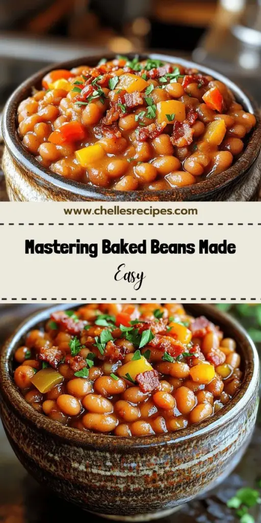 Master the art of delicious homemade baked beans with our ultimate guide! Discover how to select the right beans, enhance flavors with unique ingredients, and choose cooking methods for perfect results every time. Whether you want a traditional recipe or a spicy twist, this post has you covered. Click through now to explore the best baked beans recipe and impress your guests with a dish that’s sure to become a favorite!