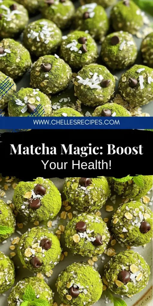 Discover the incredible health benefits of matcha green tea powder! Packed with antioxidants, this vibrant green superfood boosts energy, aids weight loss, and enhances focus without jitters. Learn how to incorporate matcha into your diet with easy recipes like matcha lattes and the delicious Matcha Bliss Energy Bites. Don’t miss out on adding this powerhouse ingredient to your wellness routine; click through to explore mouthwatering recipes and tips!