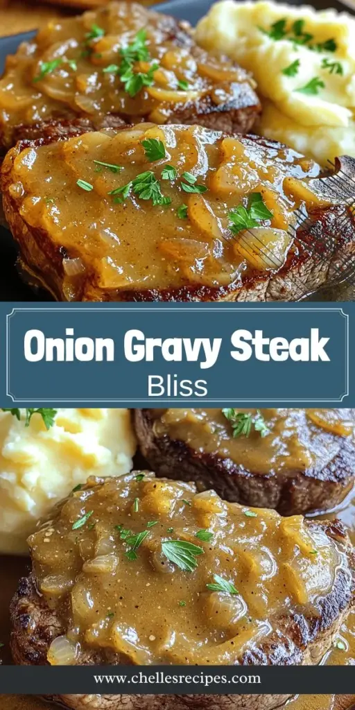 Satisfy your cravings with Onion Gravy Smothered Steak, a delicious Southern classic! This flavorful recipe combines tender ribeye steaks with rich, homemade onion gravy for a comforting meal everyone will love. Perfect for gatherings or family dinners, learn about essential ingredients, cooking techniques, and tasty variations to make this dish your own. Click through for the full recipe and get ready to impress at your next meal!