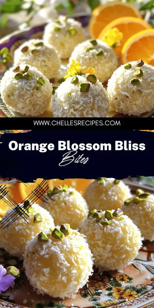 Craving a sweet yet simple treat? Discover how to whip up Orange Blossom Delight Balls, a flavorful dessert packed with wholesome ingredients like almond flour, dried apricots, and a splash of orange blossom water. These tasty bites are not only easy to make but also offer a unique twist to satisfy your sweet tooth. Perfect for gatherings or a quick snack, click through to explore the full recipe and impress your family and friends with this delightful treat!