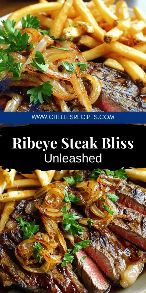 Elevate your dinner game with this scrumptious Ribeye Steak with French Onions and French Fries recipe! Discover essential ingredients, cooking techniques, and tips to achieve the perfect steak every time. From caramelizing onions to creating crispy fries, we've got you covered. Whether for a cozy night in or a special occasion, this dish is sure to impress! Click through to explore the full recipe and become a steak master in your kitchen!