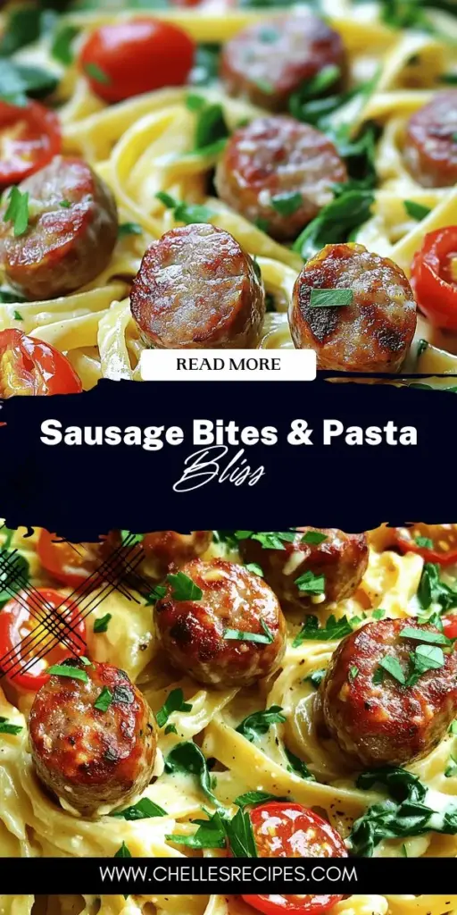 Elevate your dinner with these delectable Garlic Butter Sausage Bites with Creamy Parmesan Pasta! This quick and flavorful dish is perfect for impressing guests or enjoying a cozy family meal. Discover the best ingredients, unique variations, and helpful cooking tips to make it your own. Ready to indulge in this comforting recipe? Click through for the full instructions and bring this culinary delight to your table!