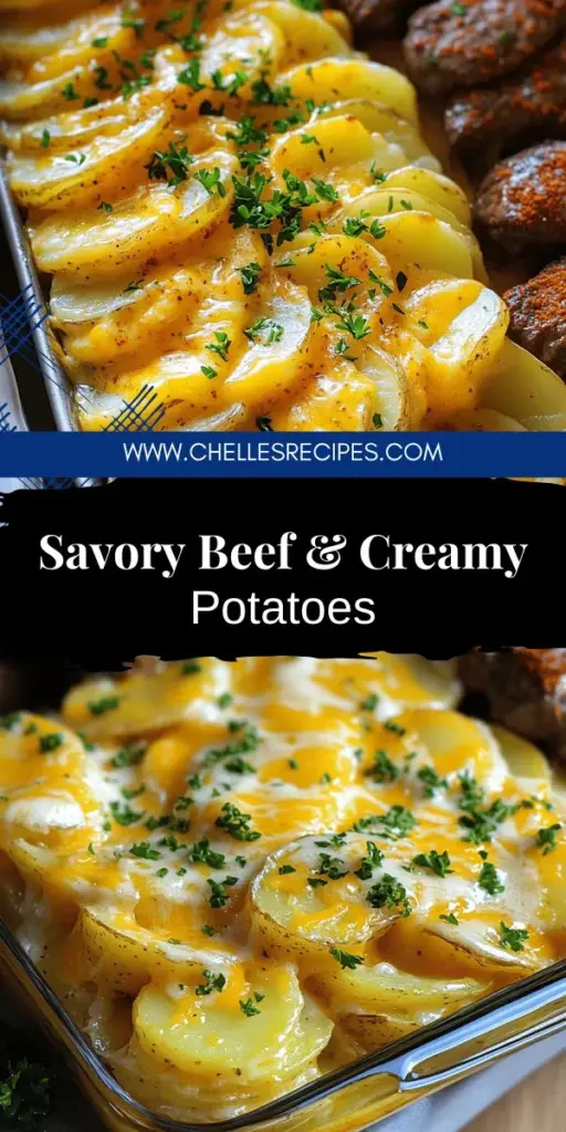 Savor the flavors of a cozy family dinner with delicious scalloped potatoes and savory beef cutlets! This recipe combines creamy layers of potatoes, rich cheese, and perfectly seasoned beef for a meal that impresses. Perfect for all cooking levels, this guide offers simple steps and tips to make your feast unforgettable. Click through to discover the full recipe and elevate your next dinner!