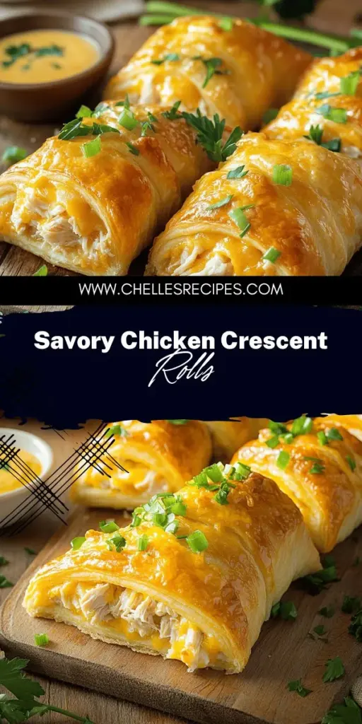 Looking for a quick and delicious meal? Try my savory Chicken Stuffed Crescent Rolls! These cheesy, flavorful rolls are perfect for weeknight dinners or as a party appetizer. With simple ingredients like chicken, cream cheese, and crescent dough, this recipe is easy to make and sure to please everyone. Dive into the full recipe for tips, variations, and serving ideas that will make your culinary adventures exciting and delicious!