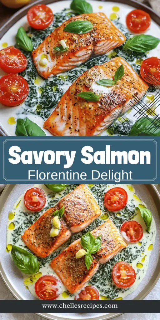 Discover the deliciousness of Pan-Seared Salmon Florentine, an easy yet flavorful dish perfect for dinner! This recipe combines tender salmon with a creamy spinach sauce that’s both healthy and satisfying. In this post, I share the essential ingredients, cooking techniques, and delightful side dishes to complete your meal. Don't miss out—click through to explore this delightful recipe and elevate your dinner tonight!