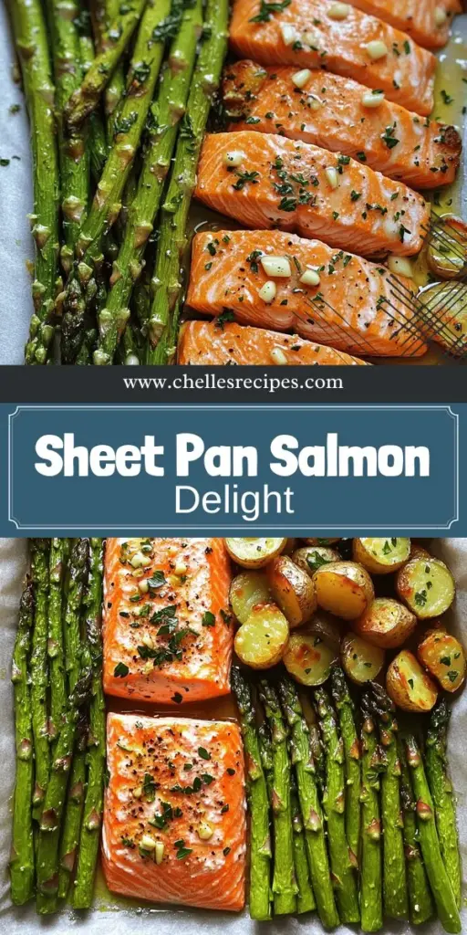 Ready to elevate your weeknight dinners? Try my Sheet Pan Salmon and Asparagus with Crispy Potatoes recipe! This easy one-pan meal features tender salmon, vibrant asparagus, and crispy baby potatoes, all packed with health benefits. In just a few simple steps, you can create a balanced and delicious dinner. Click through to explore the full recipe and enjoy a meal that impresses without the stress!