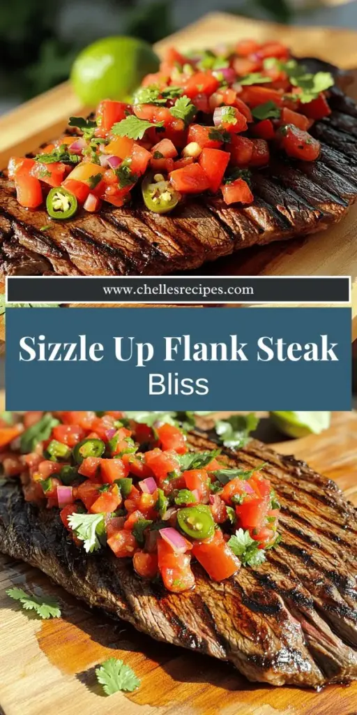 Impress your guests at the next barbecue with a mouthwatering grilled flank steak topped with zesty tomato pepper salsa. Discover the secrets to the perfect marinade and grilling technique that locks in flavor and juiciness. With simple ingredients and easy steps, this dish will elevate your grilling game. Click through to explore the full recipe and transform your outdoor cooking into a delicious event everyone will rave about!