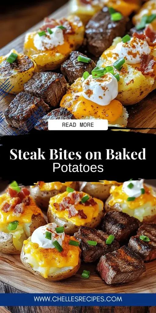 Elevate your dinner experience with this Loaded Baked Potato with Steak Bites recipe! Discover how to create the perfect fluffy potato, cook tender steak bites, and select mouthwatering toppings like cheddar cheese, sour cream, and crispy bacon. This easy-to-follow recipe ensures a delicious meal that’s both filling and fun. Click through to explore the full recipe and impress your taste buds tonight!