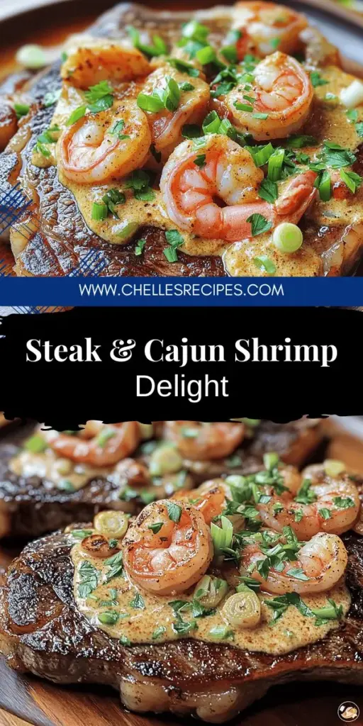 Elevate your dinner with a delicious Steak with Creamy Cajun Shrimp Sauce! This mouthwatering dish combines juicy steak and a rich, flavorful shrimp sauce that’s bursting with Cajun spices. Perfect for impressing guests or enjoying a special night in, it’s easy to make with just a few key ingredients. Discover tips for cooking the perfect steak and creating a creamy, zesty sauce. Click through to explore the full recipe and make tonight’s meal unforgettable!