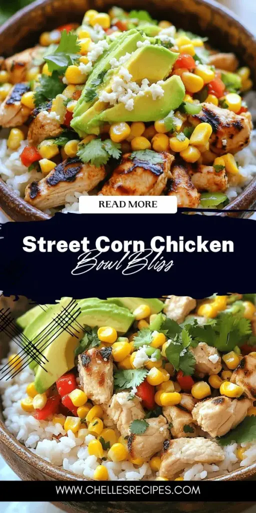 Elevate your dinner with the irresistible Street Corn Chicken Rice Bowl! Packed with fresh ingredients like juicy grilled chicken, sweet corn, and vibrant veggies, this dish is both flavorful and easy to make. Discover simple steps to prepare this satisfying meal, plus tips for delicious toppings and healthy variations. Ready to spice up your mealtime? Click to explore the full recipe and enjoy a culinary adventure that will impress your taste buds!