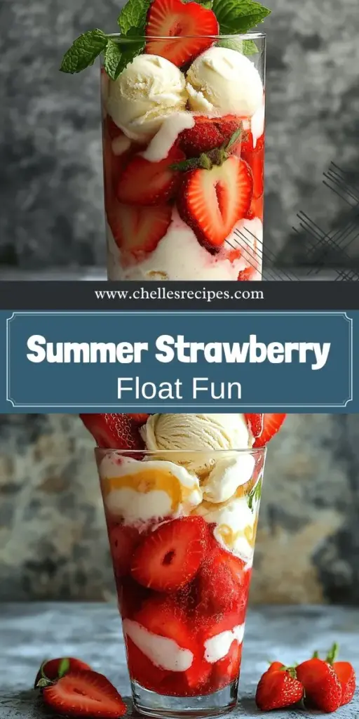 Beat the summer heat with the Easy Strawberry Patch Float, a delightful treat that’s sure to please kids and adults alike! This refreshing dessert combines fresh strawberries, vanilla ice cream, and fizzy soda for a fun twist on a classic float. In this post, you'll find all the ingredients, easy step-by-step instructions, and creative variations to make it uniquely yours. Click through to explore these delicious recipes and start crafting your perfect summer delight!