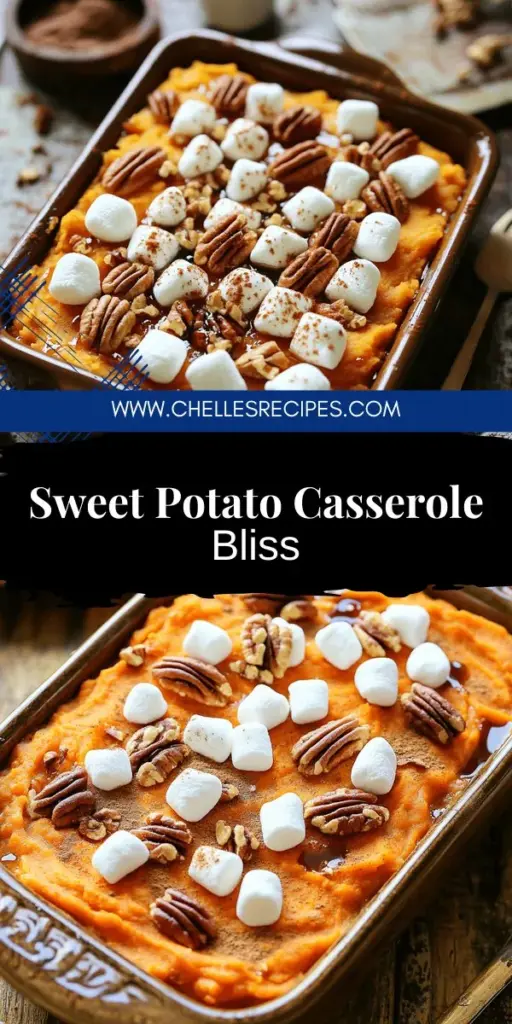 Discover the warm and delicious world of sweet potato casserole with marshmallows! This comforting dish combines creamy sweet potatoes, a hint of maple syrup, and a melty marshmallow topping. Learn essential ingredients, easy preparation steps, and creative variations to customize your casserole. Perfect for holidays or family gatherings, this recipe is sure to please. Click through to explore the full recipe and start cooking a delightful dish today!
