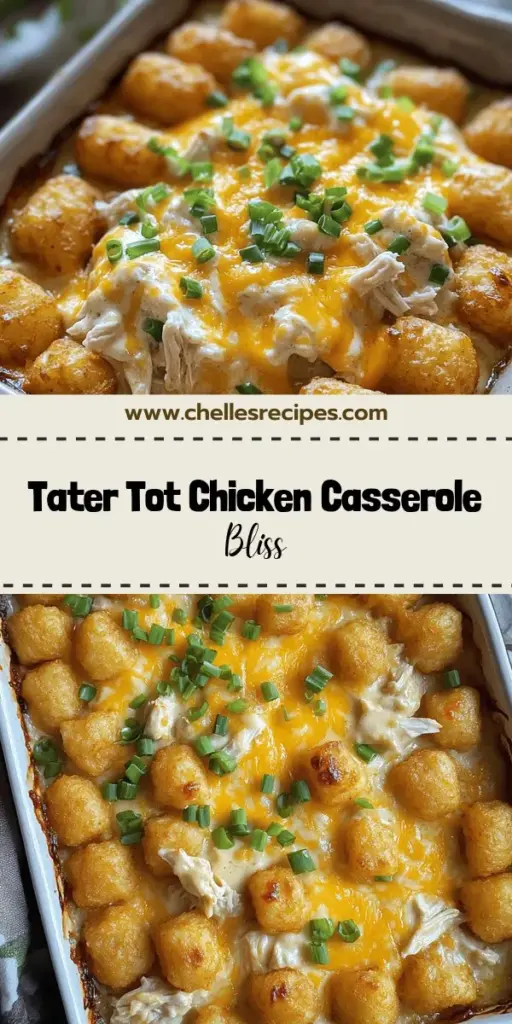Indulge in the ultimate comfort food with Cracked Out Chicken Tater Tot Casserole! This delicious dish features crispy tater tots, savory chicken, gooey cheese, and smoky bacon, making it a hit for both kids and adults. Discover easy preparation steps, helpful tips, and creative variations to customize your casserole. Ready to savor this mouthwatering recipe? Click through to explore all the details and bring this family favorite to your dinner table tonight!