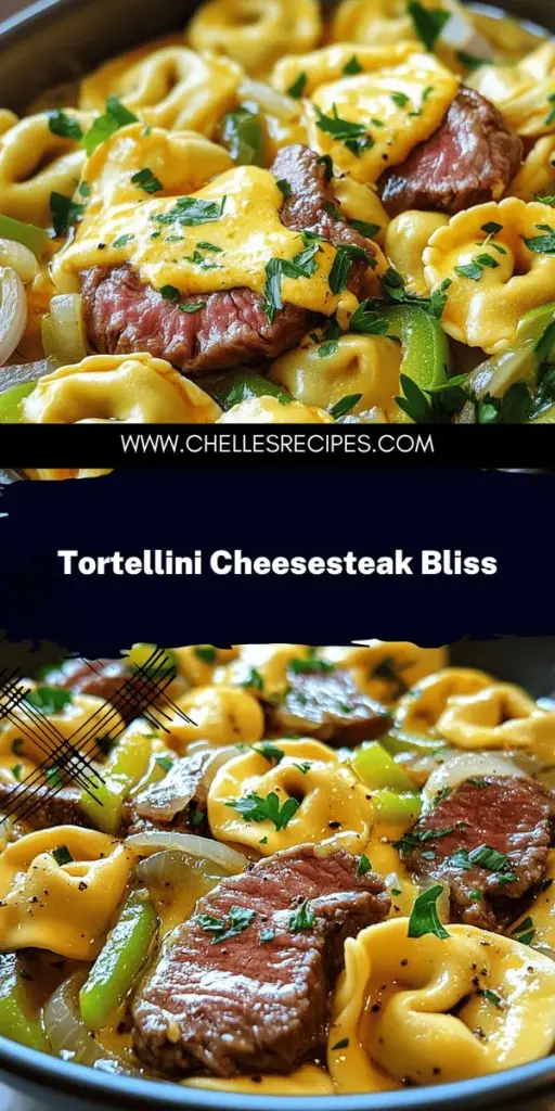 Elevate your dinner plans with Cheesesteak Tortellini in Rich Provolone Sauce! This creamy, flavorful dish combines tender cheese tortellini, savory sirloin steak, and a luscious provolone sauce for a comfort food experience that's quick and easy to make. Perfect for families and gatherings, it's sure to impress your guests. Don't miss out—click through now to explore the full recipe and bring this indulgent meal to your table tonight!