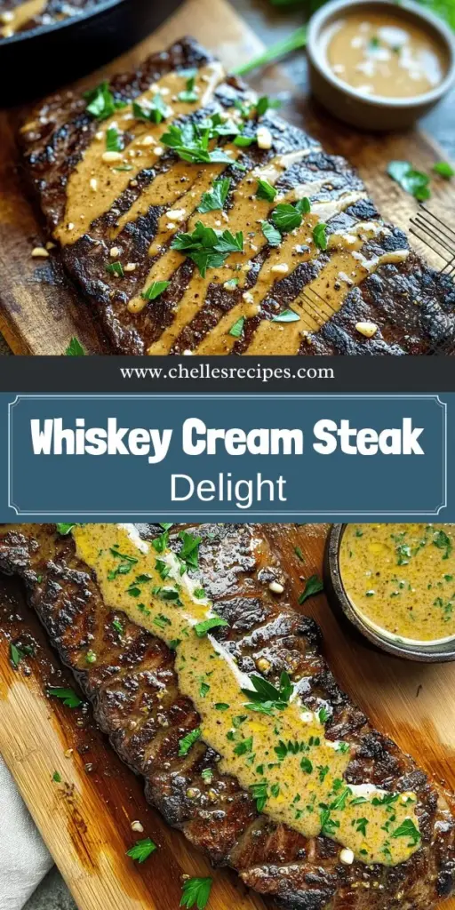 Elevate your dinner with this Cast Iron Bavette Steak with Whiskey Garlic Cream Sauce recipe that’s sure to impress! Discover how to cook this flavorful cut of steak to perfection while enjoying a rich, creamy sauce made with simple ingredients. Follow our easy steps for a mouthwatering meal that’s perfect for any occasion. Click through to explore the full recipe and delight your taste buds tonight!