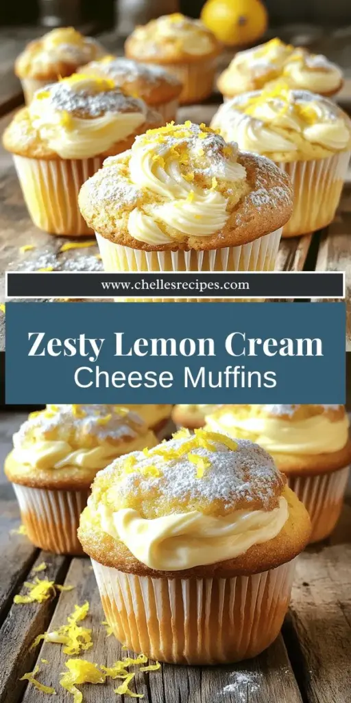 Indulge in the deliciousness of Lemon Cream Cheese Muffins, a delightfully soft treat that perfectly balances zesty lemon and creamy goodness. This simple recipe is perfect for bakers of all skill levels, guiding you through essential ingredients and easy steps. Elevate your baking game with fun variations like adding berries or unique frostings. Ready to enjoy a burst of flavor? Click through for the full recipe and start creating these tasty muffins today!