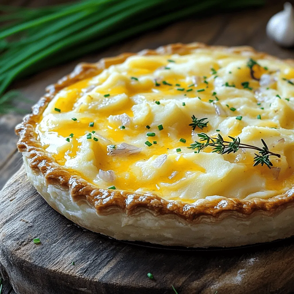 To make a great Irish potato pie, you need simple yet flavorful ingredients. The main star is the potato. I like using Yukon gold potatoes. They are creamy and rich. These potatoes give a nice texture when cooked.