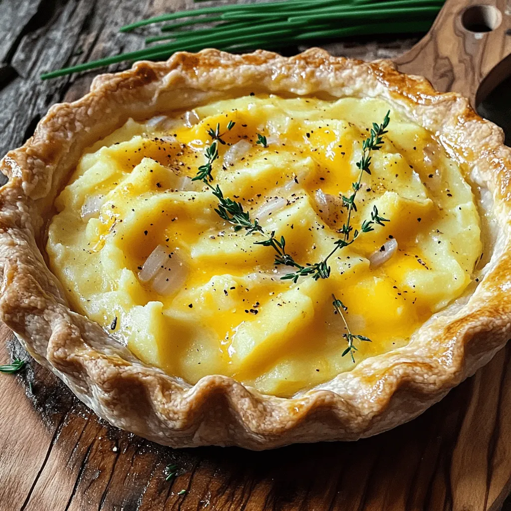 To make a great Irish potato pie, you need simple yet flavorful ingredients. The main star is the potato. I like using Yukon gold potatoes. They are creamy and rich. These potatoes give a nice texture when cooked.