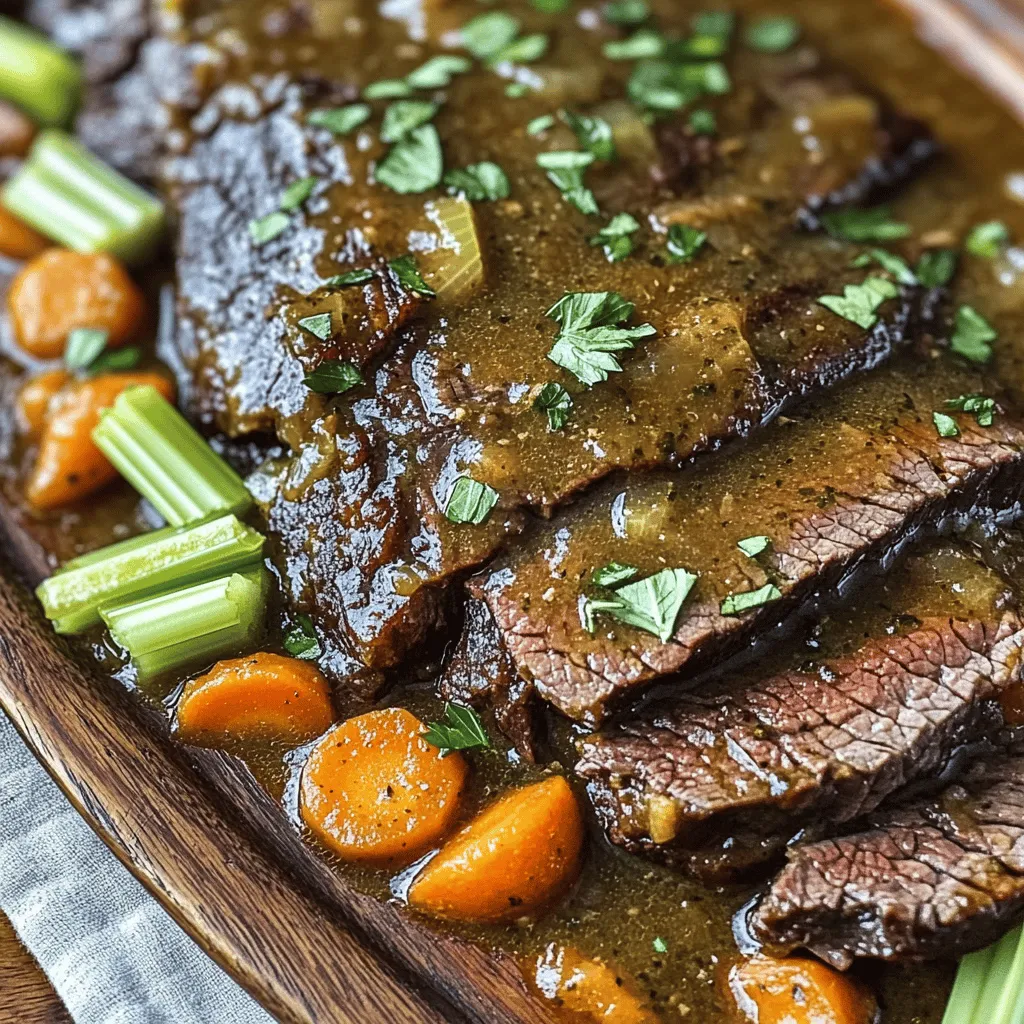 When making an Instant Pot pot roast, start with classic pot roast ingredients. You need 3-4 lbs of beef chuck roast, which is tender and tasty. Use 2 tablespoons of olive oil for searing. You also need 4 cloves of minced garlic and 1 chopped onion to add depth.