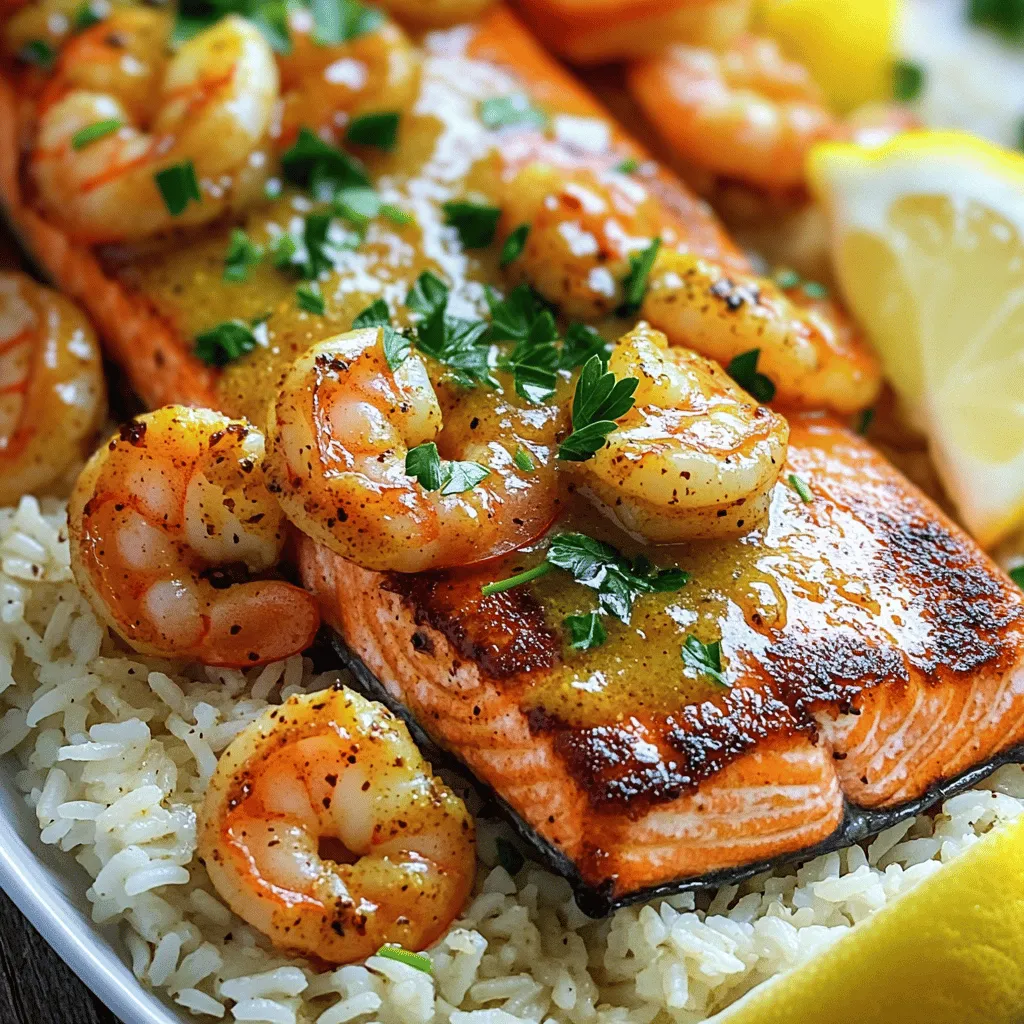 Cajun salmon and shrimp dish needs fresh, bold ingredients. The main stars are salmon fillets and shrimp. For this recipe, you will need two salmon fillets, each weighing six ounces. You will also need one pound of shrimp, peeled and deveined.