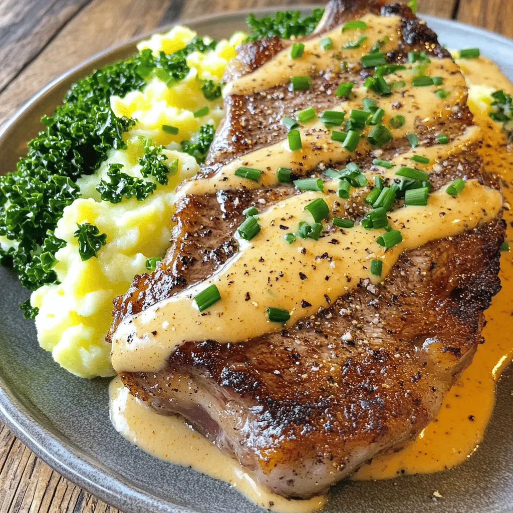 To create Gaelic Irish Steaks with Whiskey Cream and Colcannon, you need quality ingredients. The main parts include steaks, whiskey cream sauce, and colcannon. You can use ribeye or sirloin steaks for the best flavor.