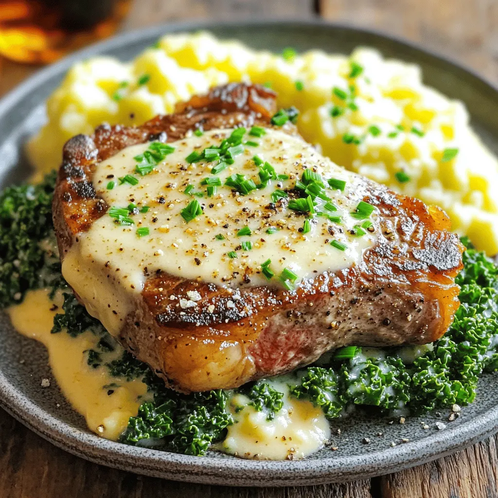 To create Gaelic Irish Steaks with Whiskey Cream and Colcannon, you need quality ingredients. The main parts include steaks, whiskey cream sauce, and colcannon. You can use ribeye or sirloin steaks for the best flavor.