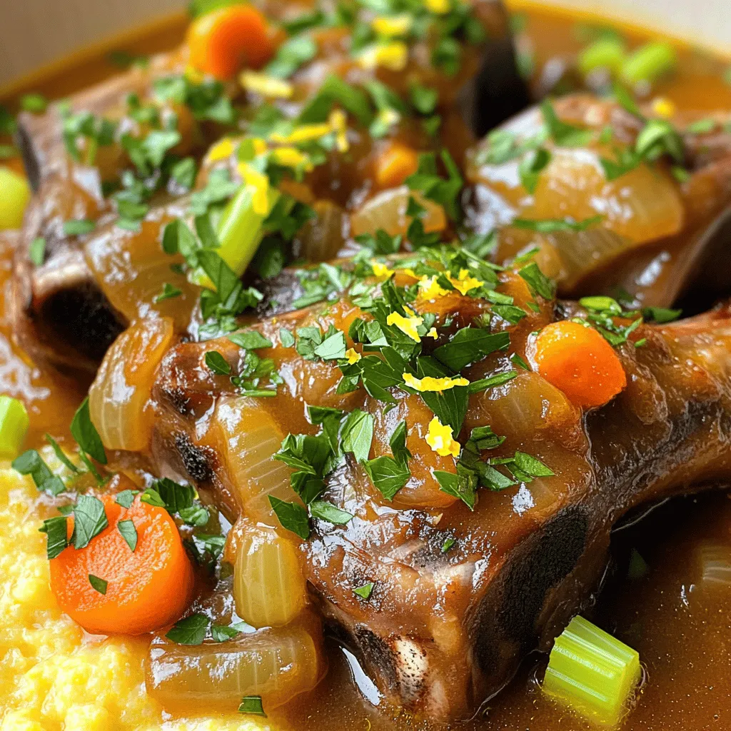 To make a great braised pork osso bucco, start with the right ingredients. The main star is pork shanks. These cuts are rich and meaty. Look for four pieces, about two inches thick. This gives you the best flavor.