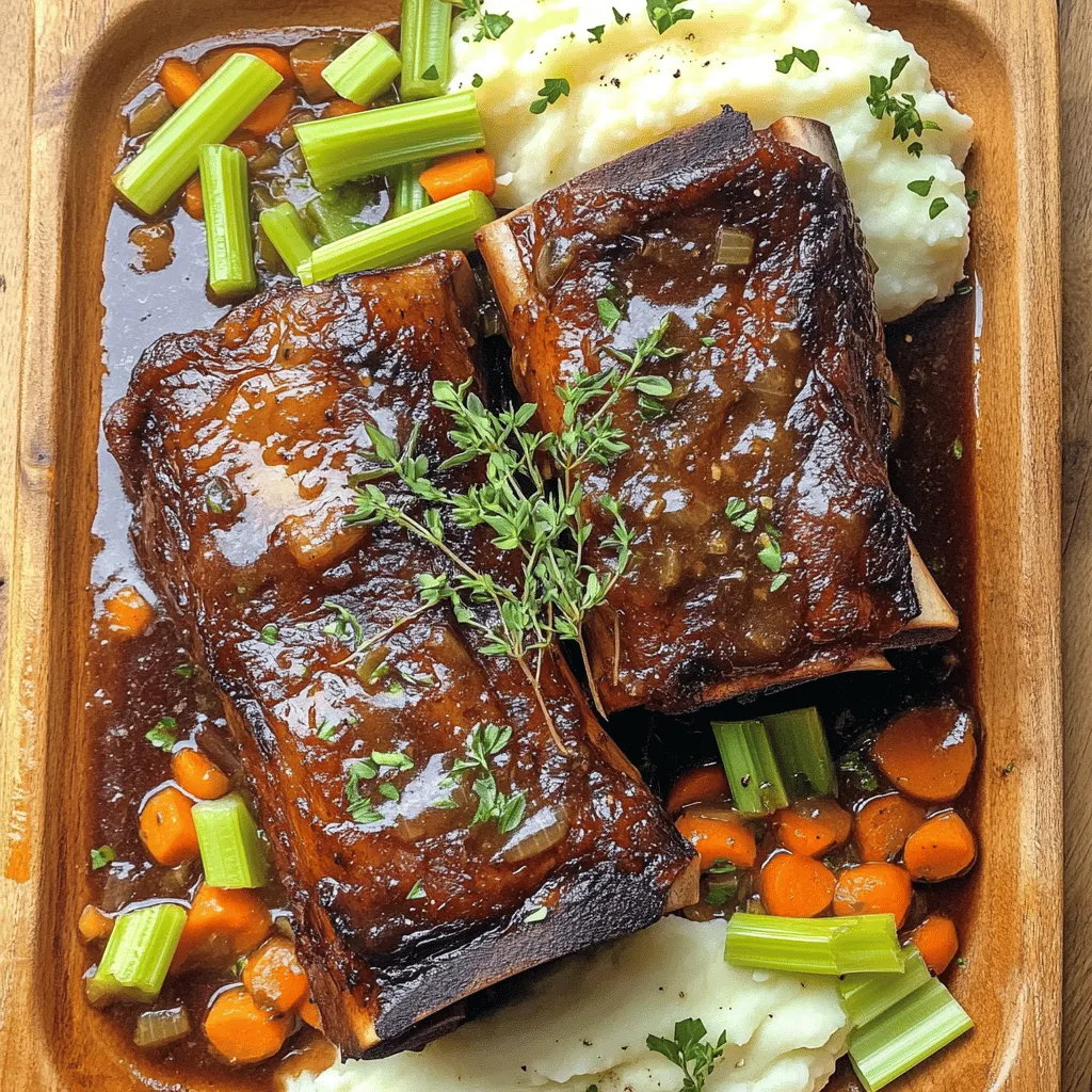 Irish whiskey braised short ribs are rich and tender. They capture the heart of comfort food. The whiskey adds a unique depth. It gives the dish a sweet, smoky flavor.