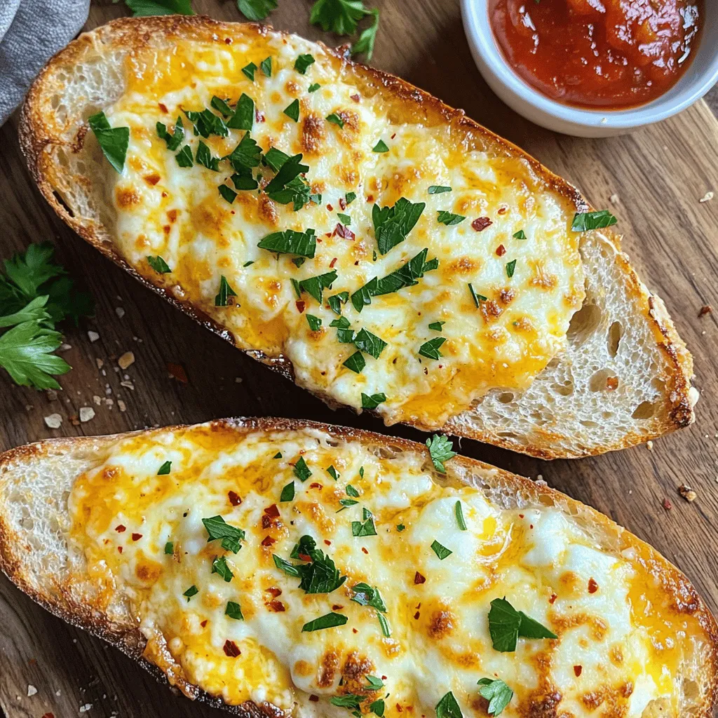 Cheesy Garlic Bread Recipe Easy and Delicious Treat
