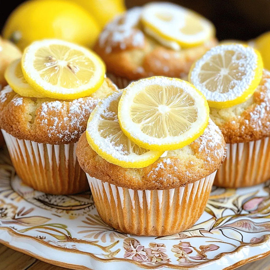 When making lemon cream cheese muffins, you need key ingredients. Each one plays a role in taste and texture.