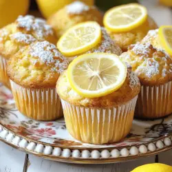 When making lemon cream cheese muffins, you need key ingredients. Each one plays a role in taste and texture.