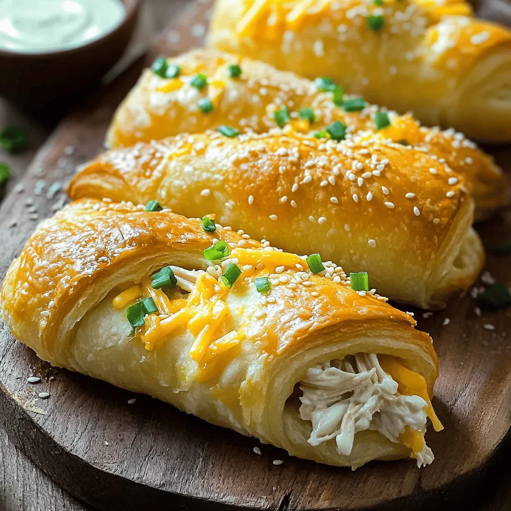 Chicken crescent rolls are a tasty and easy dish. They are made with crescent roll dough and a savory chicken filling. This dish is perfect for family dinners or quick snacks.