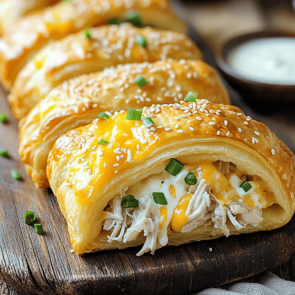 Chicken crescent rolls are a tasty and easy dish. They are made with crescent roll dough and a savory chicken filling. This dish is perfect for family dinners or quick snacks.