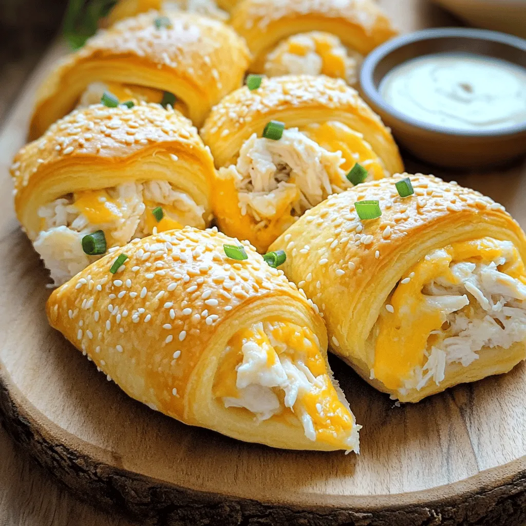 Chicken crescent rolls are a tasty and easy dish. They are made with crescent roll dough and a savory chicken filling. This dish is perfect for family dinners or quick snacks.