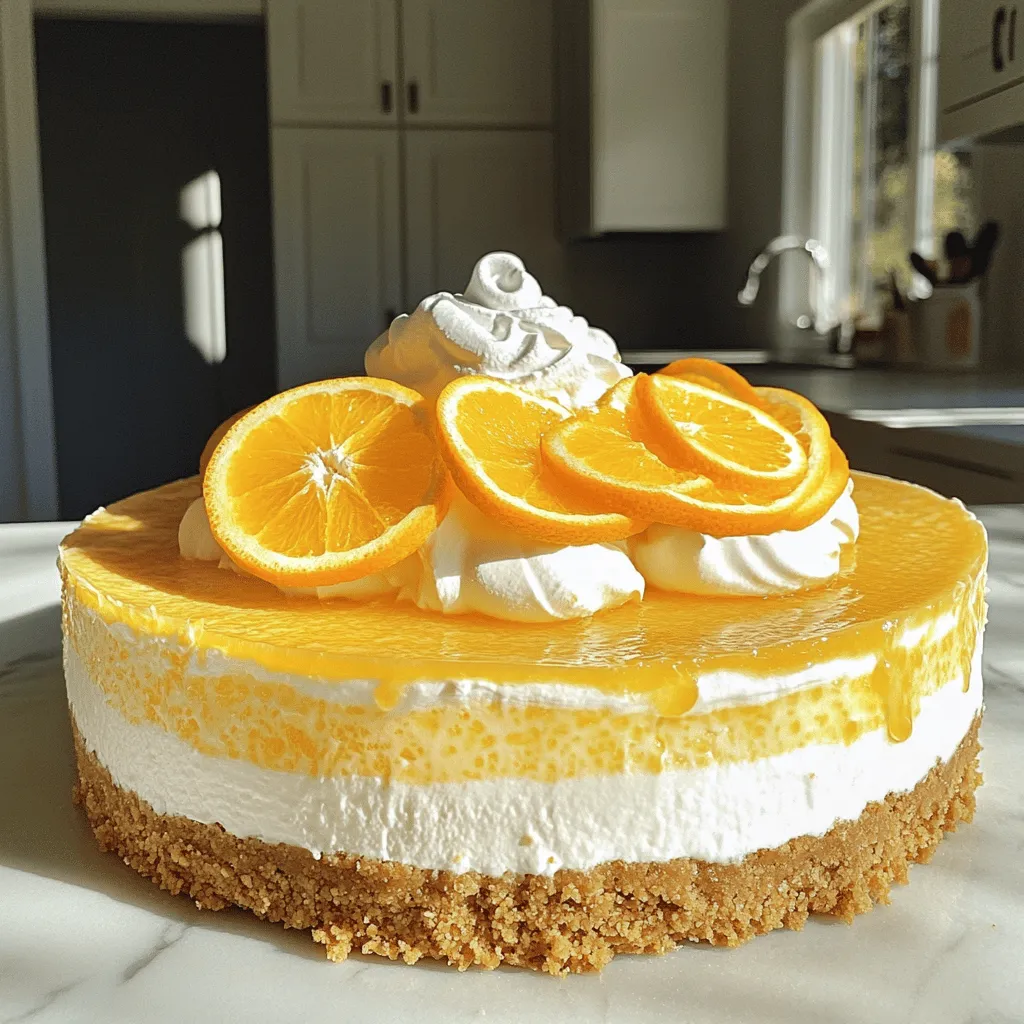 To make the no bake orange creamsicle cheesecake, you need several key ingredients. Each one plays a big role in the final taste and texture.