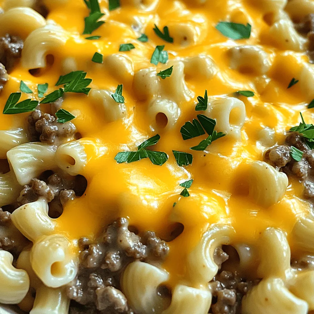 You only need a few simple ingredients to make Easy Homemade Hamburger Helper. This makes it a great choice for busy nights. Here’s a list of the essentials: