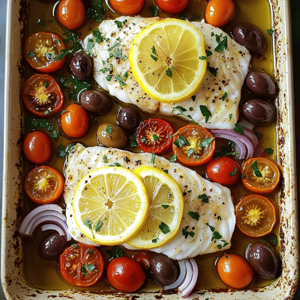 For a Mediterranean baked fish recipe, you need fresh ingredients. Start with four fillets of white fish, like cod or tilapia. These fish hold flavor well and bake nicely. Fresh fish selection is key. Look for fillets that smell clean, not fishy, and have a firm texture.