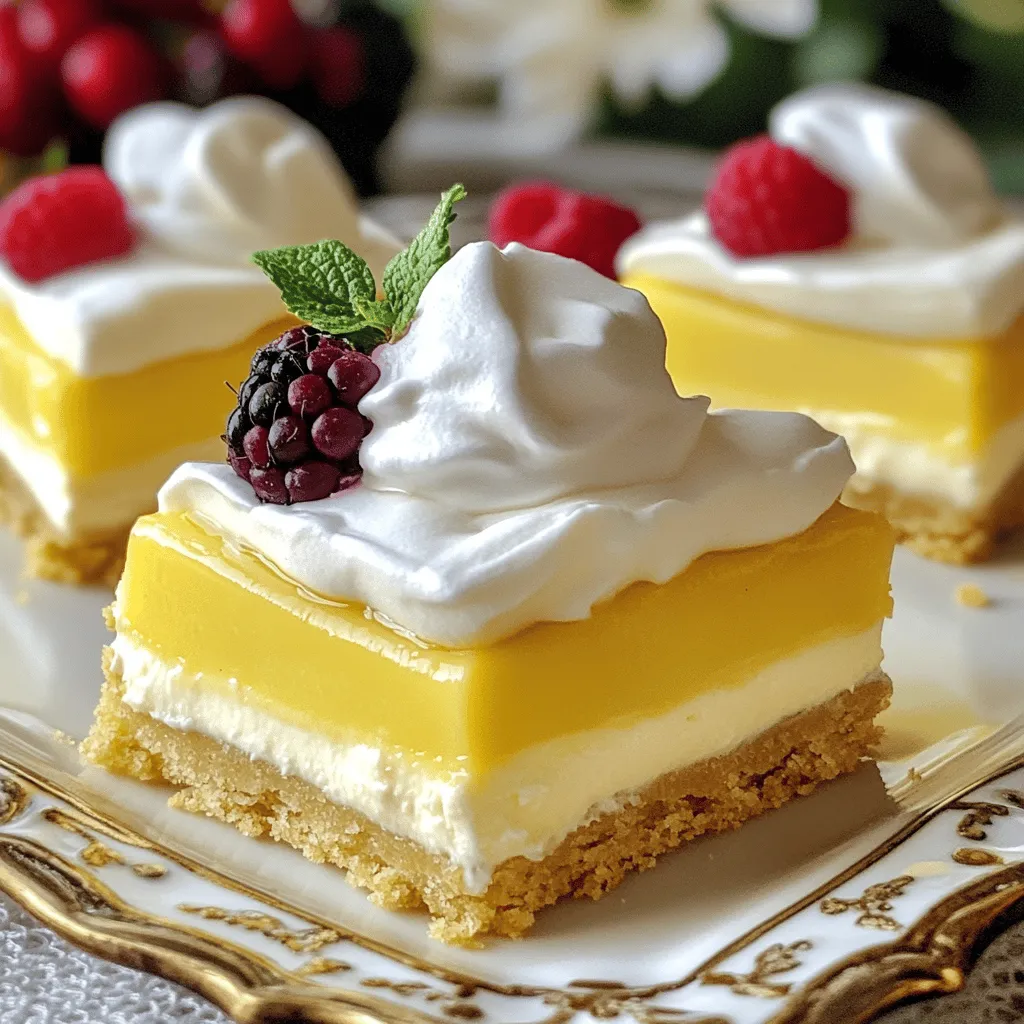 To make Vanilla Custard Cream Squares, you will need the following ingredients: